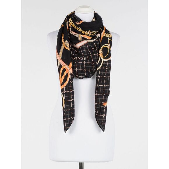 Twinset Accessories - Twinset Scarf Woman Black